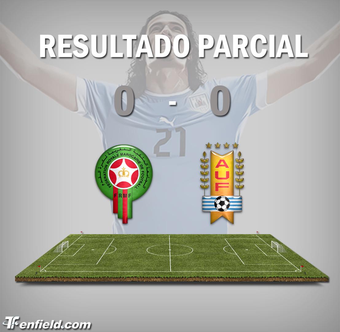 tenfieldoficial's tweet photo. #FechaFIFA: Final del 1er Tiempo entre #Marruecos - #Uruguay.
#TenfieldHD @AUFseleccion http://t.co/lfcsTaG2zP