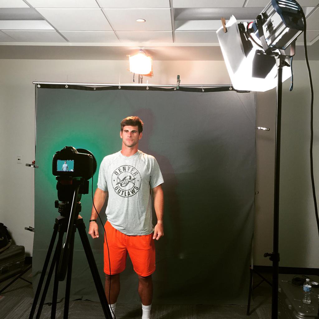 “@DenverOutlaws: .@JeremySieverts under the spotlight at #Outlaws Training Camp. #DrivenByVictory ” 😍😍