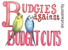 CutAusterity's tweet photo. B is for Budgies AGAINST Budget Cuts. A-Z of #AnimalsagainstAusterity @HaringeyMums @UKuncut @ewajasiewicz http://t.co/StfaD3gcrs