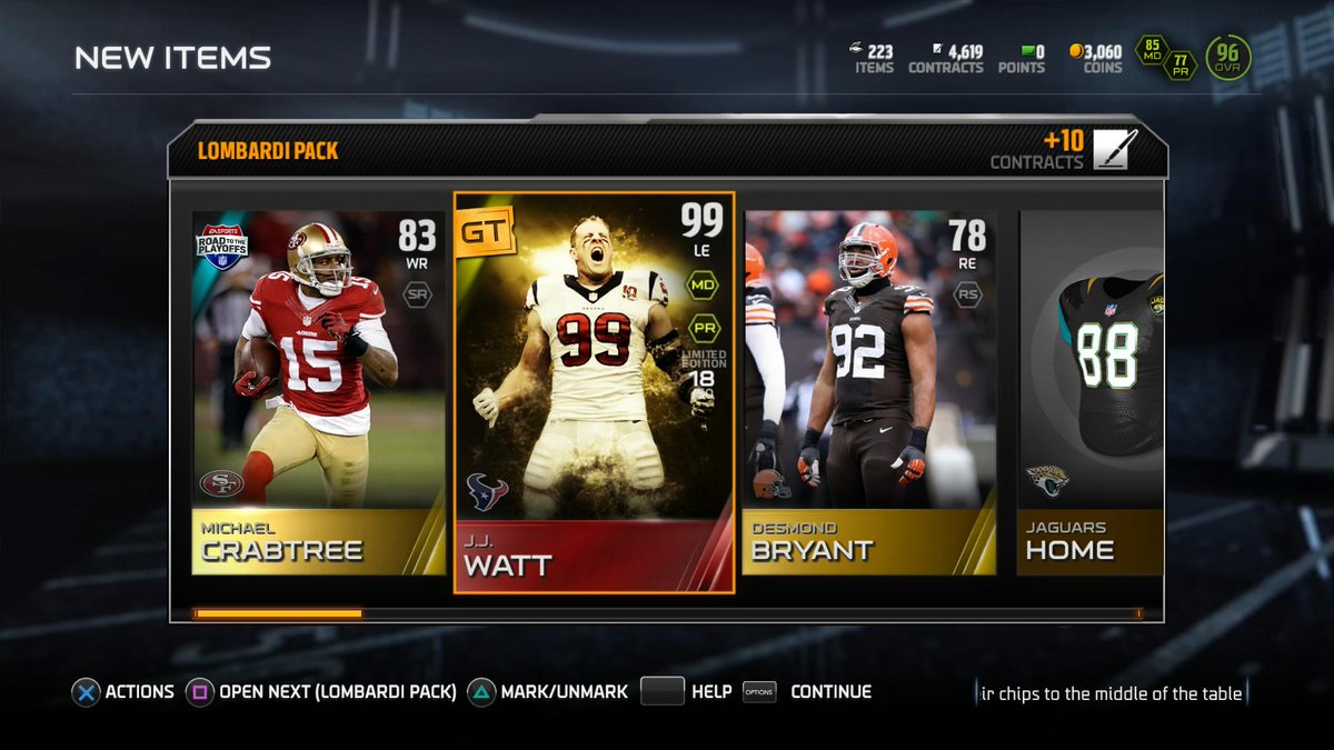 chunk627's tweet image. Got him @EASPORTS_MUT #PS4share