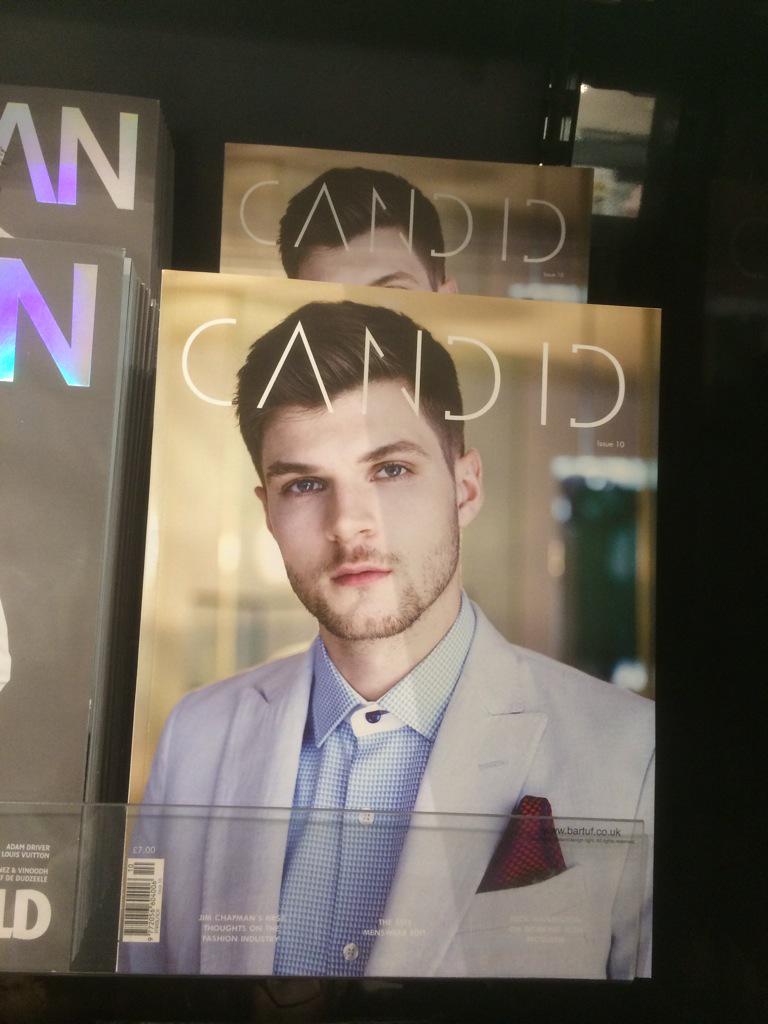 My cover photo of <a href="/JimsTweetings/">read bio</a> for <a href="/CandidMagazine/">Candid Magazine</a> which I bought today from <a href="/Selfridges/">Selfridges</a> yay