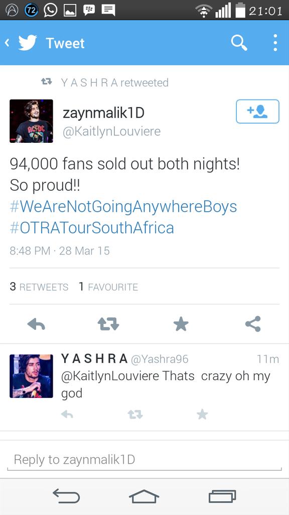 haericku's tweet photo. โ@CallyMalik: JOBURG YOU'RE MAKING ME CRY ๐ญ๐ญ๐ญ I'M SO PROUD RIGHT NOW #SADirectioners #OTRATourSouthAfrica http://t.co/TNg6Sks7tlโ im crying