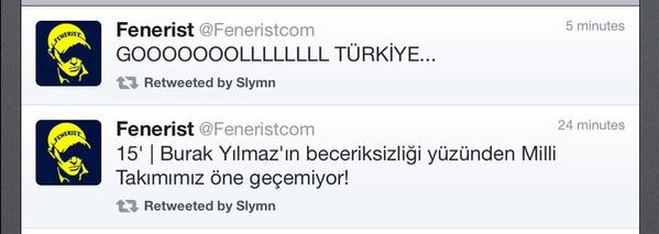 Fenerlinin Milli Takım Anlayışı.!!