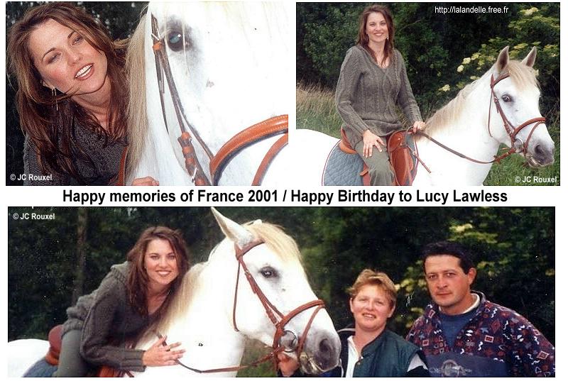    Happy birthday to Lucy Lawless :) 