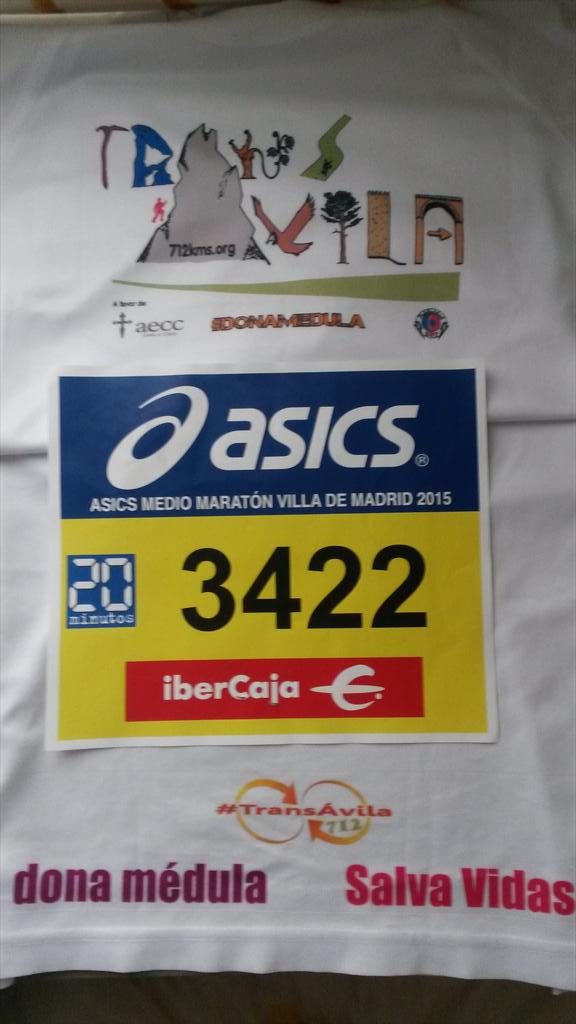 Mañana con <a href="/Coralaja/">Coral Aja Pérez</a> correré la media de Madrid para concienciar a tod@s de la importancia de #donamedula #salvavidas