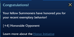 CaptainErik98's tweet photo. 4 mal in einem Game als "Honorable Opponent" geehrt xD League macht so Spaß :D <3 http://t.co/WuNx7gmShw