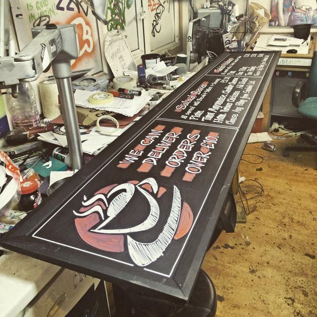 Druthersco's tweet image. By azucit #chalkmenu #coffee #chalkboardmenu #sanfrancisco #handlettering #shoplocal #berkeley #coffeeshop #chalkar…