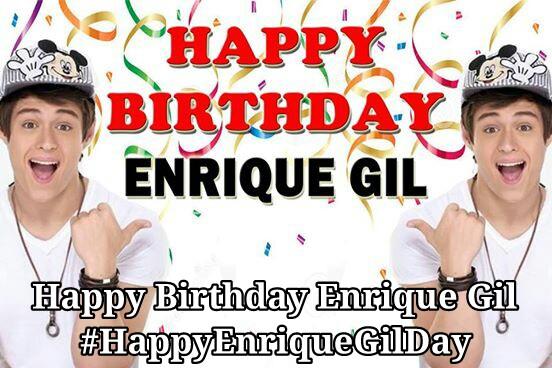   Enrique Gil & LizQuen fans! Pls itrend op natin ang Happy Birthday Enrique Gil 