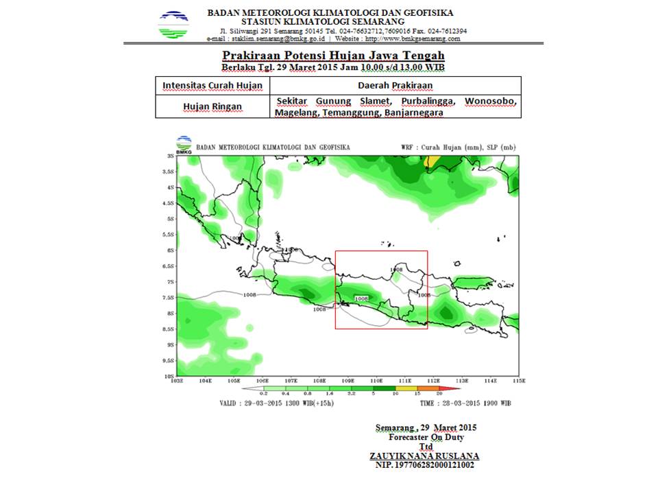 Indonesia_Pedia's tweet photo. #cuacaSMG "@bmkg_semarang: POTENSI HUJAN JAWA TENGAH 29 MARET 2015 JAM 10.00 - 13.00 WIB http://t.co/3AzRgmYTht"