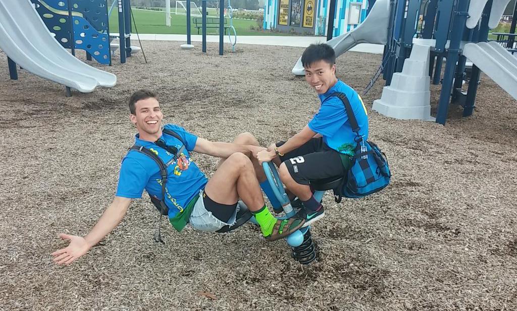 The_Boofing_Co's tweet photo. Father in jorts spending quality time with adopted Asian son #springbreakrecap http://t.co/XJB0WT25hF