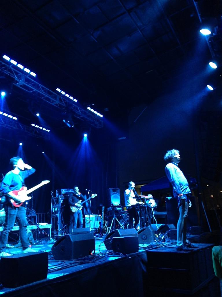 treefortfest's tweet photo. Folks, it's time to get crazy. @chkchkchk now. #mainstage #treeefort2015 🍕 http://t.co/M5xcwtWUVP