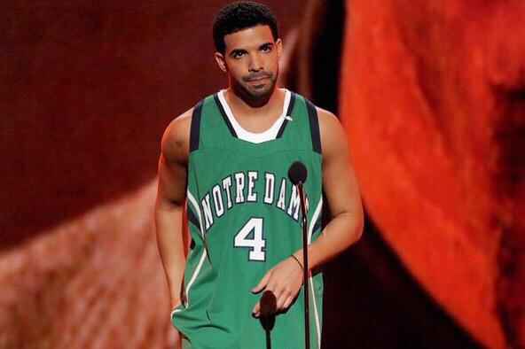 drake notre dame jersey