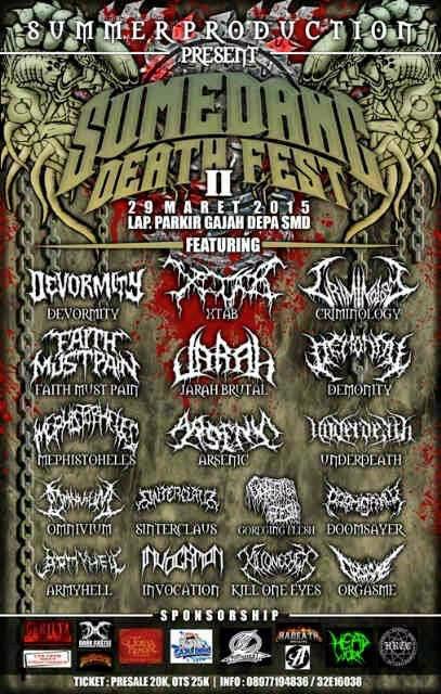 Let's goo to sumedang deathfest 2 selmat bertemu dsna cheerrrrrsss