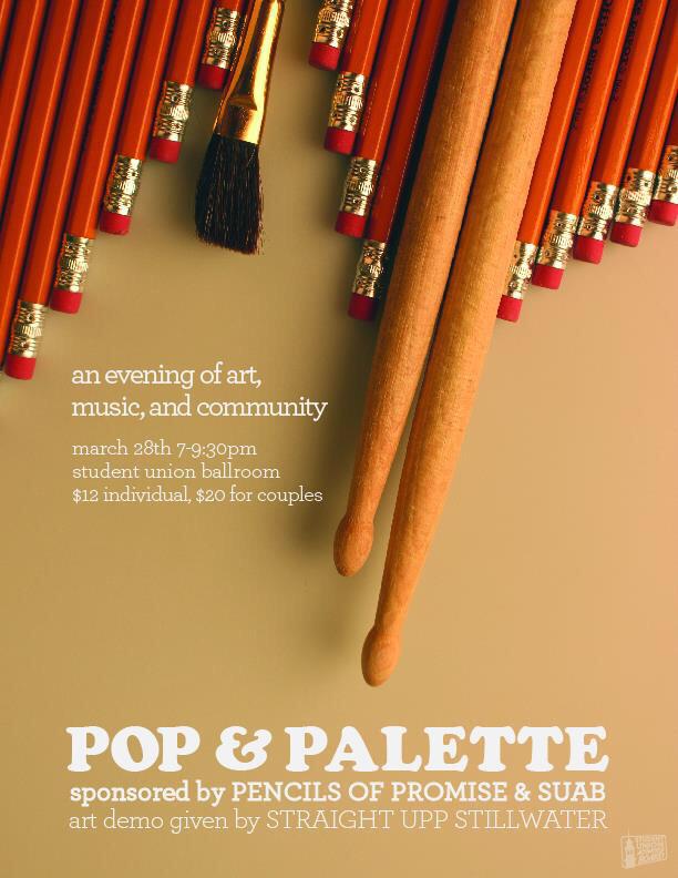 PoPatOSU's tweet photo. An hour til' POP&amp;Palette! Grab some friends and join us! Don't forget we're in the SU Starlight Terrace not Ballroom. http://t.co/WBsMUIZrOi