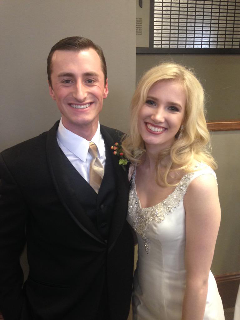 ryanvaughan's tweet image. Congrats to @bmccormick_wx and Rachel!