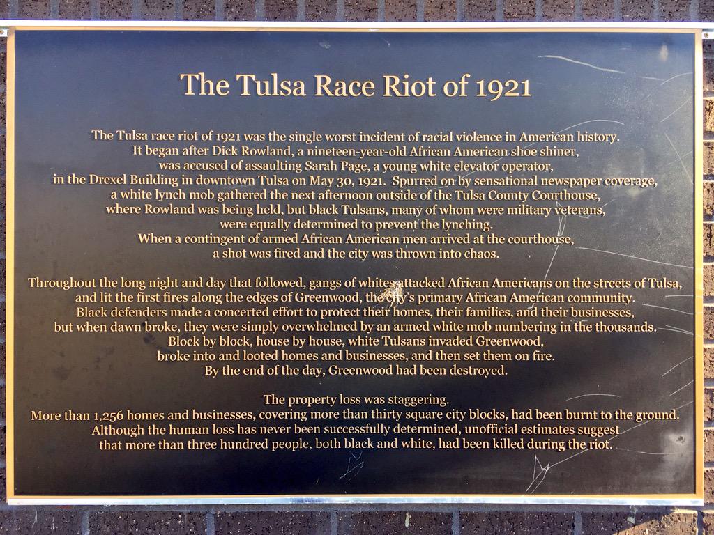 deray's tweet photo. The Tulsa "Race Riot" of 1921. http://t.co/vDSYi0KKTM