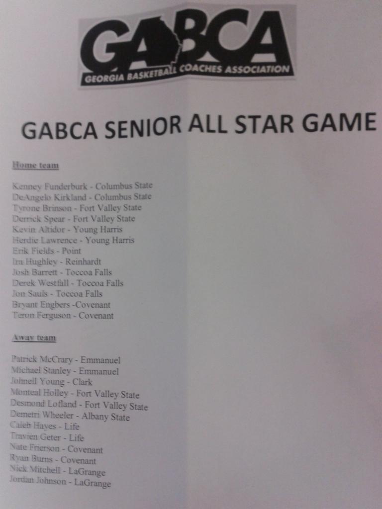 Rosters: