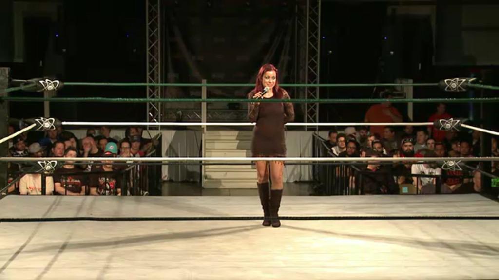 DaColdOneIVS's tweet photo. the rankings are in! @heatherlynn1024's #EVOLVE40 Outfit places #1 followed by 2nite's #WWNLive & 3rd is #Evolve39 http://t.co/V8YlHPpnes