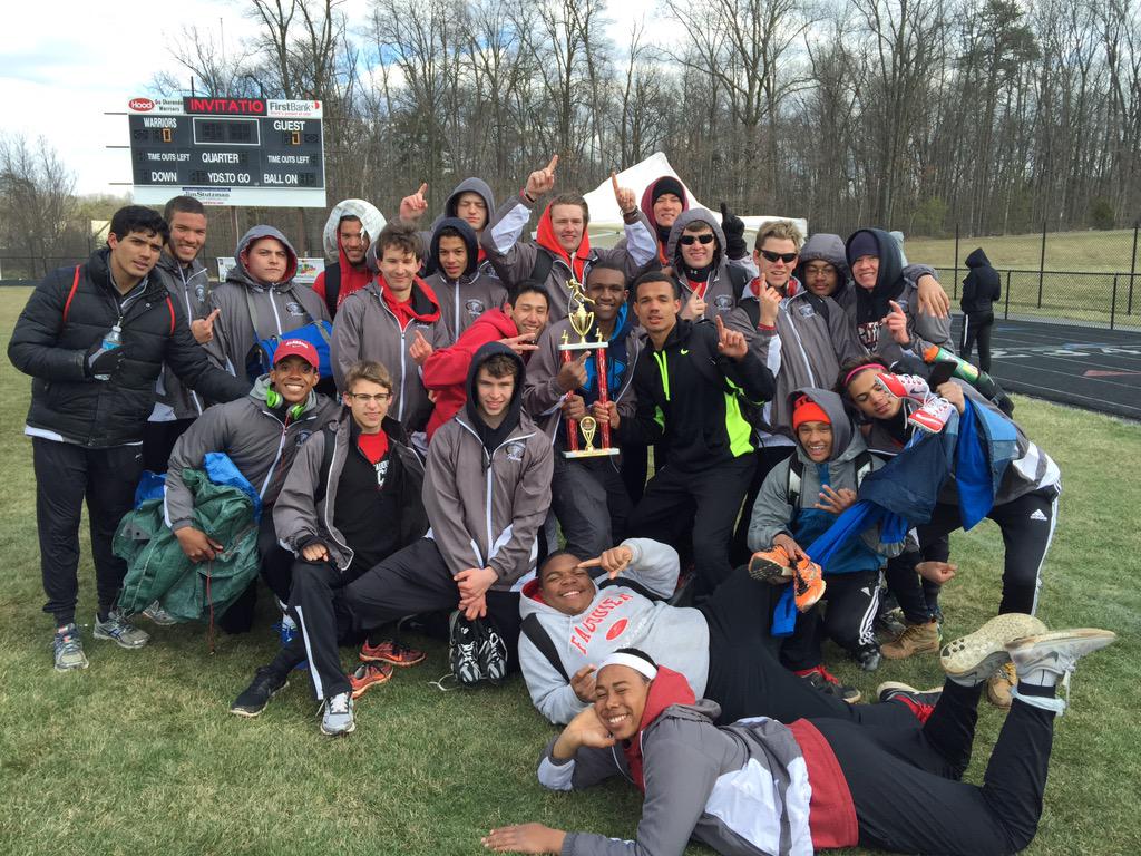 clarkquent__'s tweet photo. So proud of the boys and girls track teams for their performances at the Sherando Invitational today. http://t.co/ovAQ8nnoV9