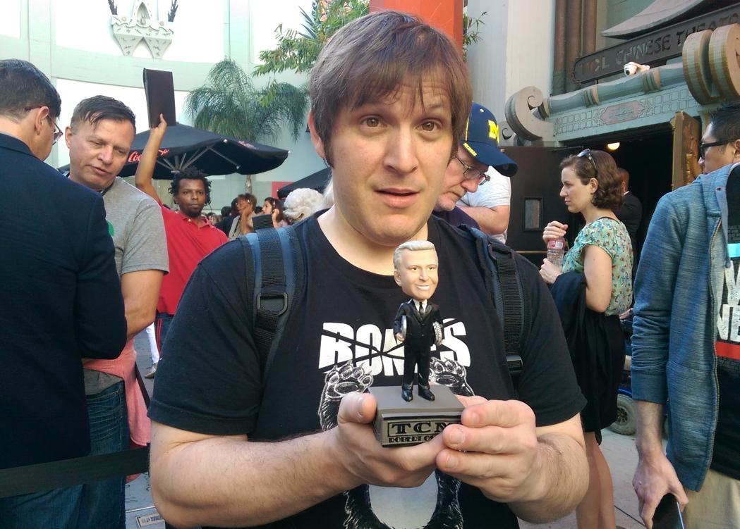 vintagecameos's tweet photo. . @alonelikmacauly found Mini Robert Osborne! #tcmff #tcmffselfie http://t.co/nfoSI0t8QZ