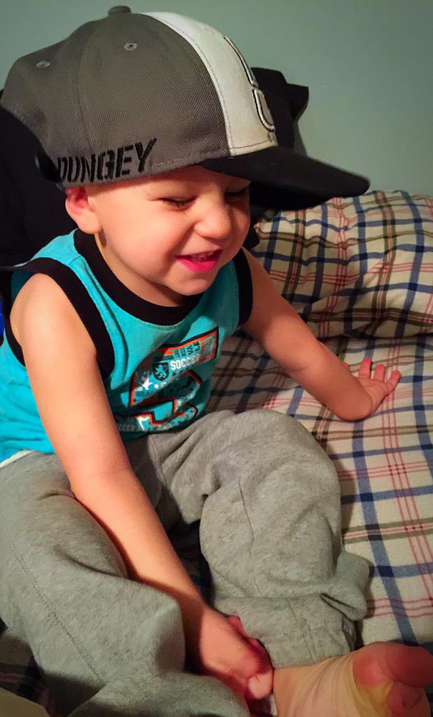 KTM_FAM's tweet photo. #SXonFOX Dungey's biggest little fan! http://t.co/RsLsNiyUXL