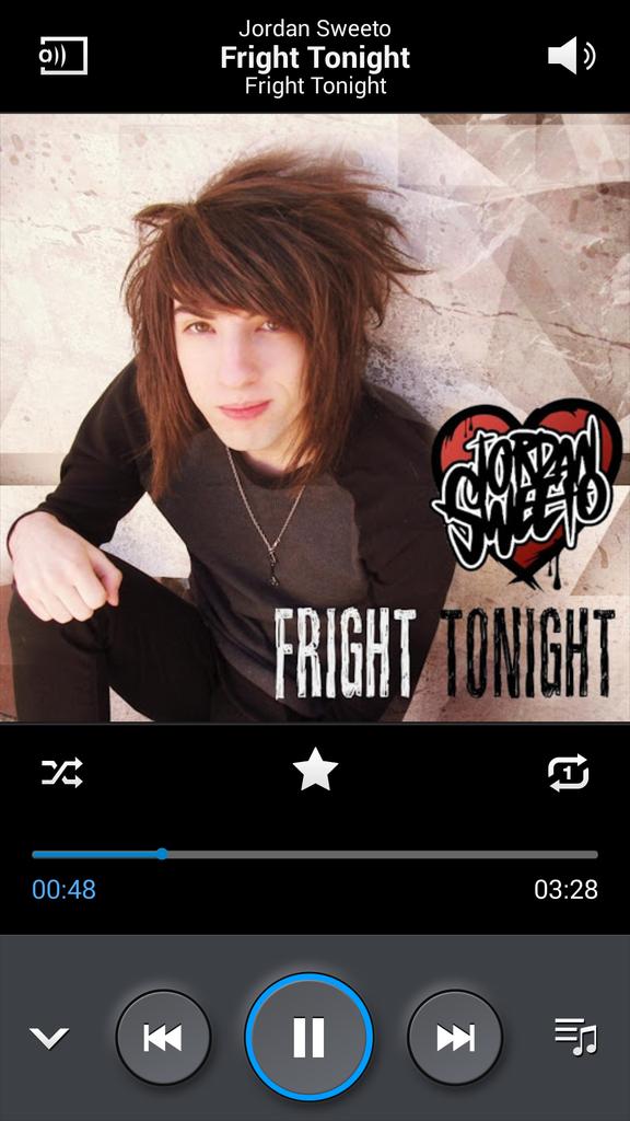 caspercat98's tweet photo. @JordanSweeto Yay!!!! I love this song and it will be in repeat for a few days!!!! ☺ http://t.co/4DRUaf35I3