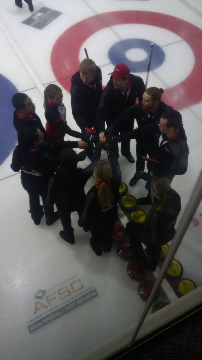 Here we go!! CCAA National Final begins! <a href="/FanshaweCollege/">fanshawecollege</a> #Falcons in both Women's and Men's finals! #goforgold