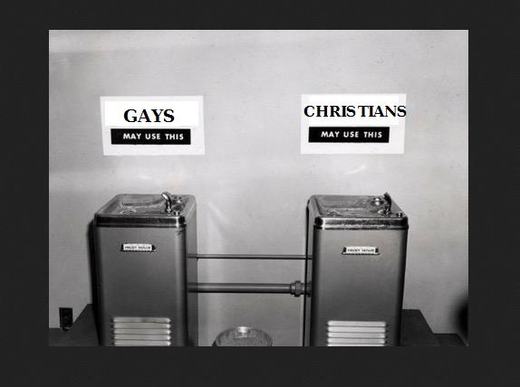 MayorCoryClarke's tweet photo. What's next Indiana, separate drinking fountains? #BoycottIndiana http://t.co/8JMR1MT3n3