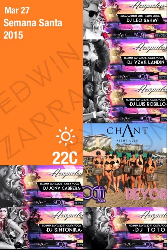 edwinzarraga's tweet photo. Descansando para #SemanaSanta
#vogasur #playa #pricess #acapulco #diamante #semanasanta #2015 #lavamosaromper http://t.co/FjKRB4hiKQ