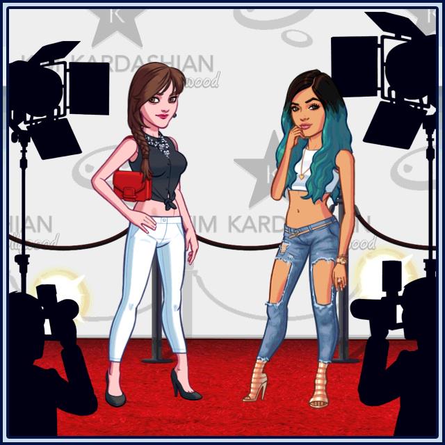 Posing at Red Carpet with <a href="/KylieJenner/">Kylie Jenner</a> ❤️❤️❤️❤️