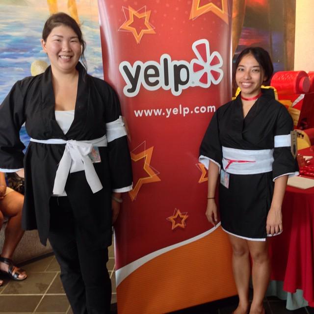 makamizzle's tweet photo. #WhatIDoForWork: Went to #KawaiiKon today to rep @YelpHawaii w/ @CathyTsaur! I attempted t⦠http://t.co/n49iF1bcIP http://t.co/nlKVeYHvO8