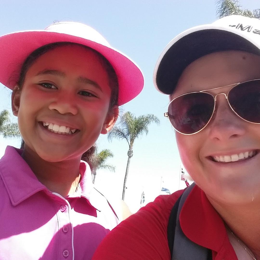 GolfCoachJen's tweet photo. @TigressAvery Celebrity sighting at the Kia Classic! http://t.co/uyh3F8FGIp