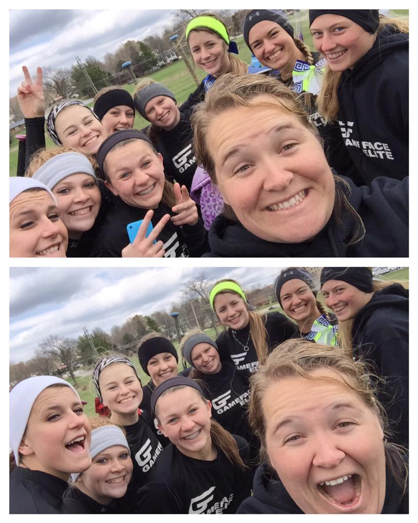 Jess_Nutt24's tweet photo. #ilovecoaching #GameFaceElite First tournament of the season @JennaRenae13 @taygood11 @marshall_ashlie @emma_ramsey10 http://t.co/MYoctWr3T6