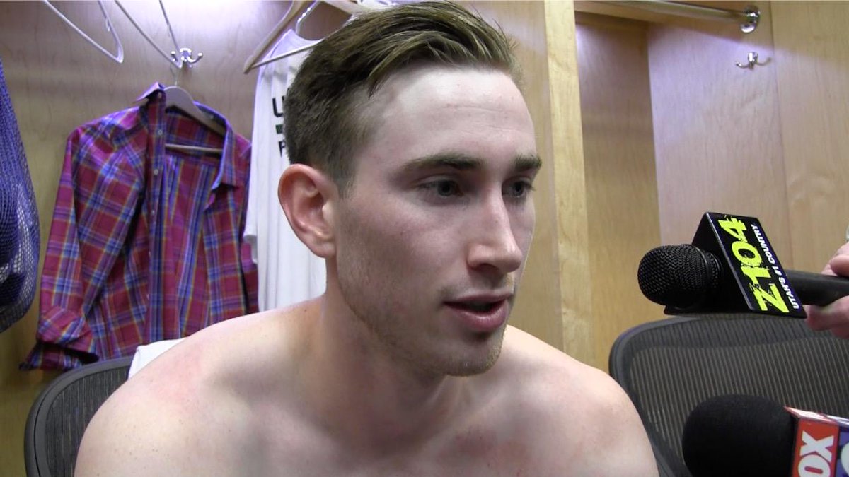 utahjazz's tweet photo. "It kind of pissed us off, honestly. It fueled the fire for us" -@gordonhayward

Postgame: http://t.co/duGgVnl1fO 

http://t.co/7I9flNssZg