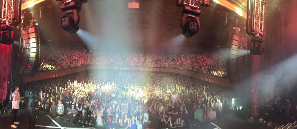 PTXofficial's tweet photo. Tulsa! You really know how to get LOUD!! It was so good to be here today! #OnMyWayHomeProject #PTXTUL http://t.co/Su1fjJpqxB