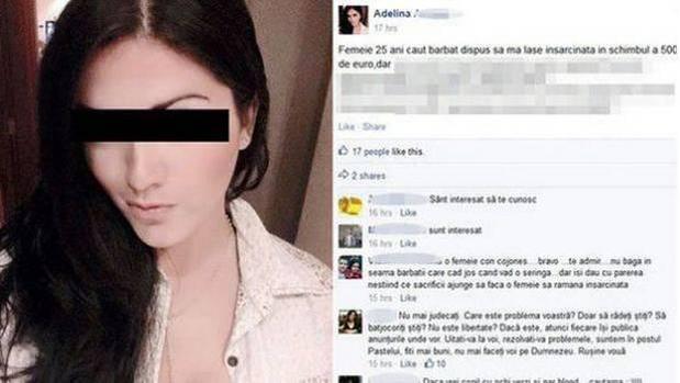 _KattyBaby's tweet photo. Otra más: Mujer ofrece dinero en Facebook para que la dejen embarazada → http://t.co/kJjng0uUsV http://t.co/Rim3yxkUh9
