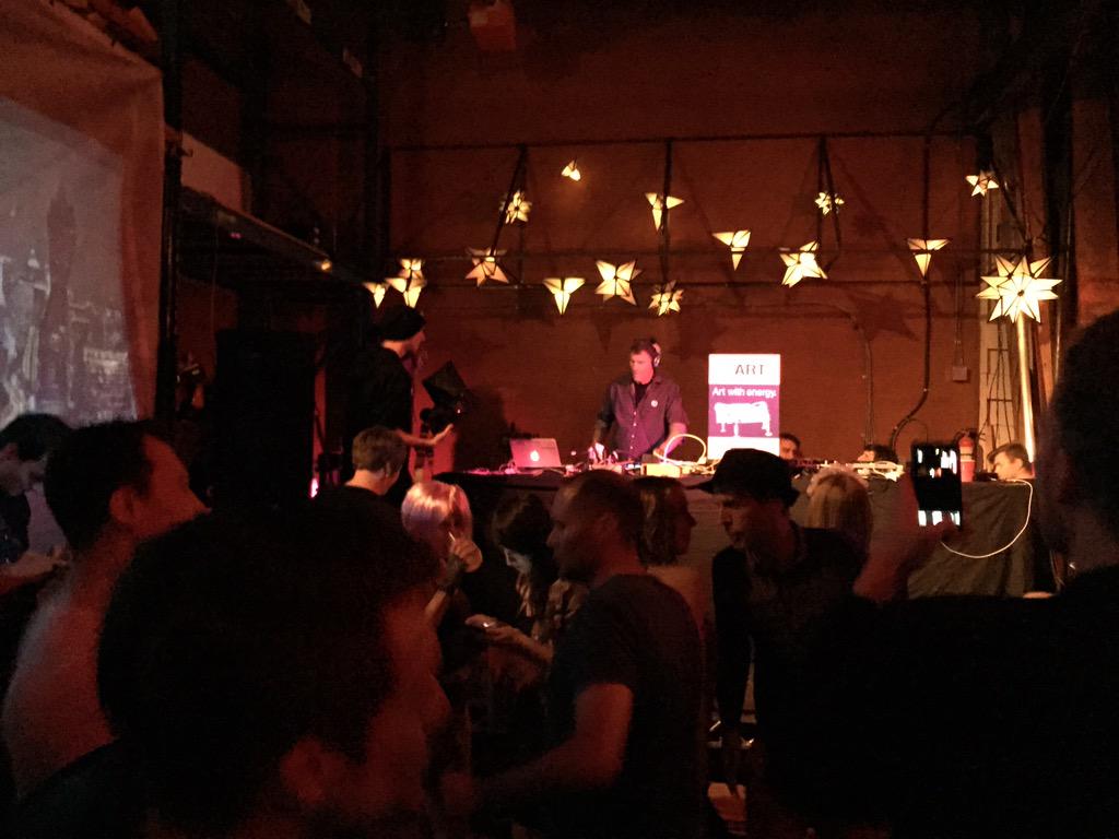 WantingQu's tweet photo. @MayorGregor DJing at @eatART_lab event! Huge support and loving the vibe! #vote #yestotransit #WeArePowerful http://t.co/2SwfieUx6l
