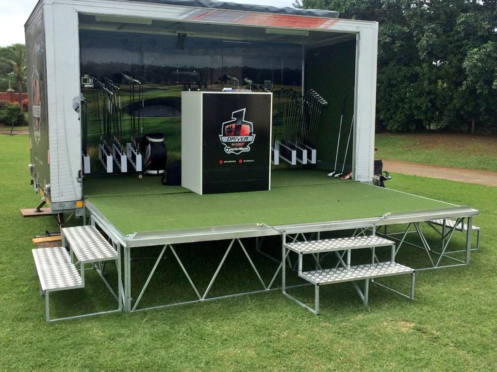 TaylorMadeSA's tweet photo. It's a beautiful morning here at #MountEdgecombeCC with our #TaylorMadeGolfVan set up in full force. http://t.co/HLz642FcA2