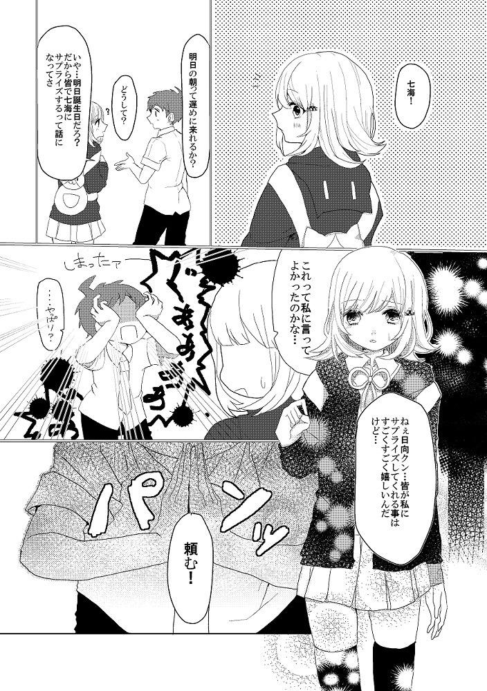 だいぶ遅刻したけど保存方法わかったのでup!
七海ちゃんお誕生日おめでとう愛してる〜! #七海千秋生誕祭2015 