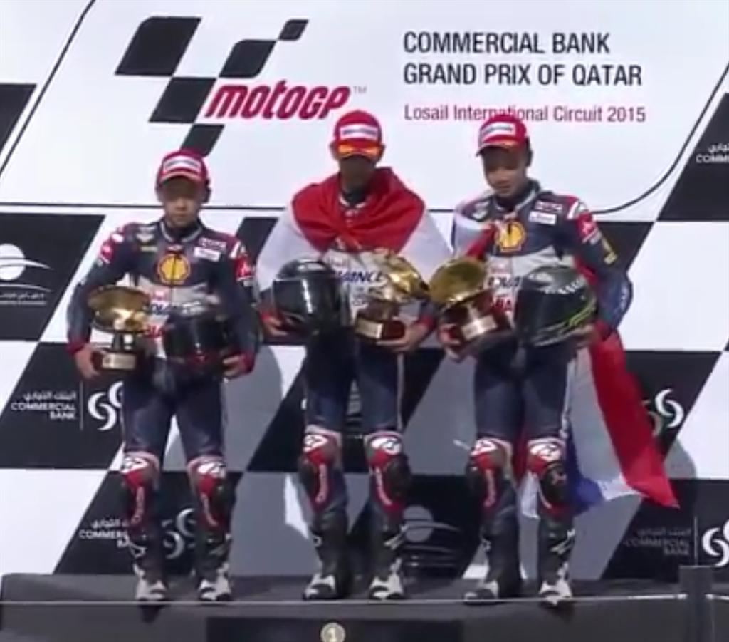 Congrat @AndiGilang_146 ; First Podium Round 2 Race 2 SAATC Qatar