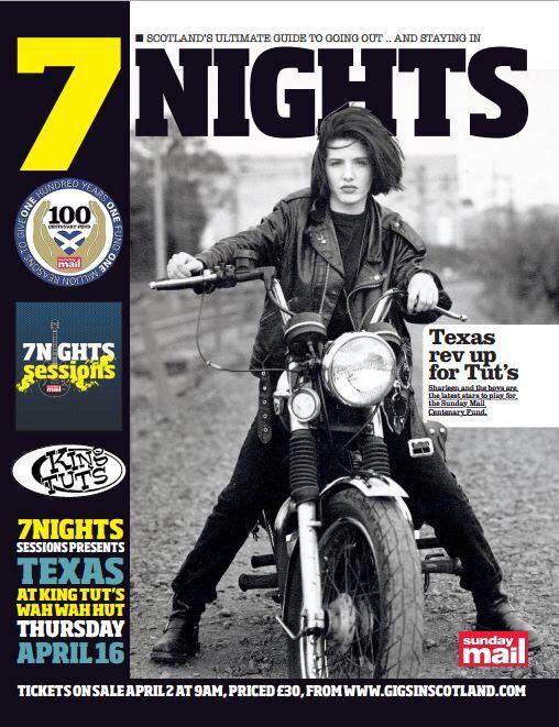 kingtuts's tweet photo. #GIGNEWS - @texastheband - Thursday 16th April - TUTS. Tix on sale Thursday 2nd April from http://t.co/sRNOMa5C2X http://t.co/BqODDD8j07