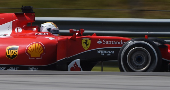 BBCSport's tweet image. Ferrari's Sebastian Vettel wins the #MalaysiaGP. Live reaction: bbc.in/1xK203G #bbcf1