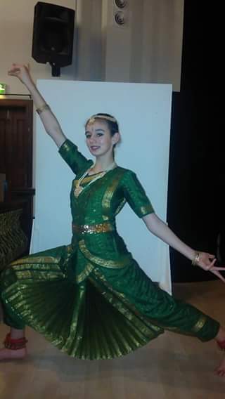 Mina #bharatanatyam #dance #art #culture #cardiff @LlandoveryColl #NotJustKarate #NotJustSport