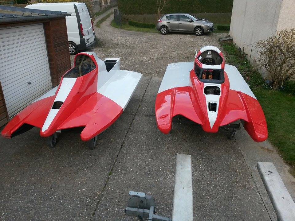 2 nouveaux bateau chez X trem racing, moore en classe 2 et burgess en classe 1