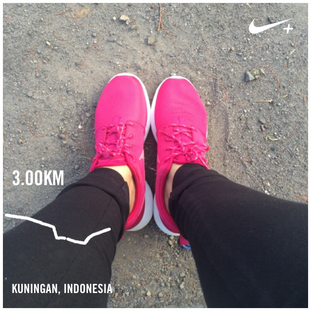 Haphap🏃 I just ran 3.00 km @ a 13'14''/km pace with Nike+. go.nike.com/05kuj5s8 #nikeplus