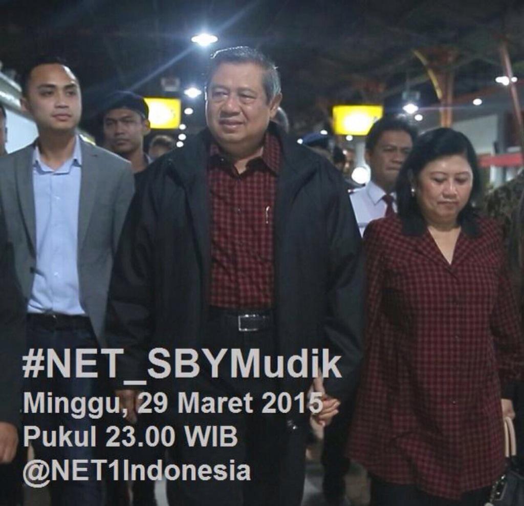 SBYudhoyono's tweet photo. Saksikan kisah SBY pulang kampung ke Pacitan, malam ini pkl. 23.00 di @Net1Indonesia http://t.co/g3hutjKhts