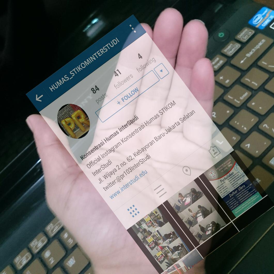 Mau tau kegiatan2 konsentrasi Humas? Yuk follow instagram humas_stikominterstudi #printerstudi