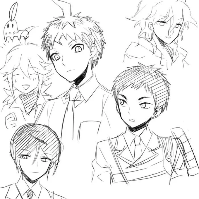 日向クンと厚くんが描き分けできないんですが 