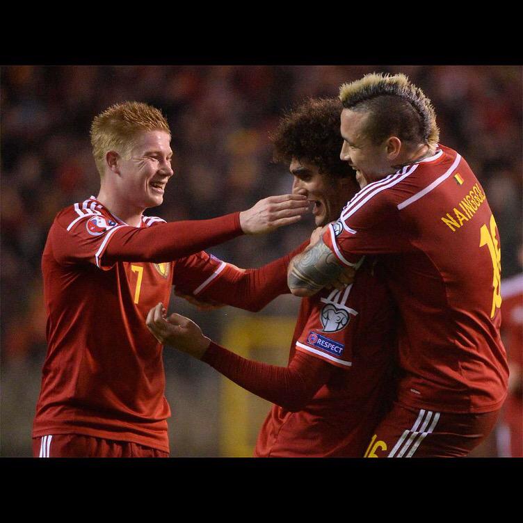 KevinDeBruyne's tweet photo. Great game yesterday. Now focus on Israël. http://t.co/n0TglloTY8