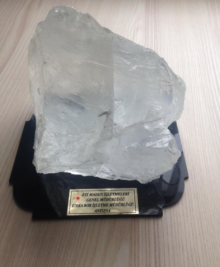 Ha_KANLI's tweet photo. As transparent as #Tincal; all natural, all from Turkey... http://t.co/Xe0lh6yJmD